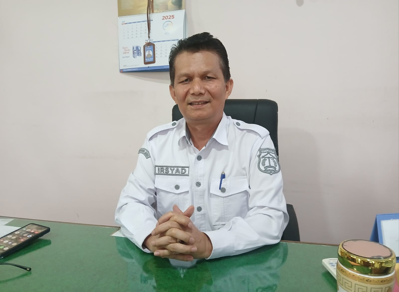 Kepala Dinas Pendidikan Kota Solok Irsyad, Mpd 